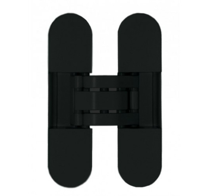 OTLAV Петля скрытая Invisacta 3D d30х120 чёрная с 4 колпачками