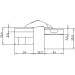 Anselmi AN 150 3D Петля скрытый 24х110 мм (20 кг), черный - 18