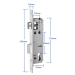 Умный замок SEVEN LOCK SL-7762BF black (Врезная часть 3585)