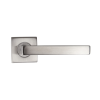Ручка дверная SIBA ECO PARMA из нержавеющей стали на розетке SSR02 (22 22)