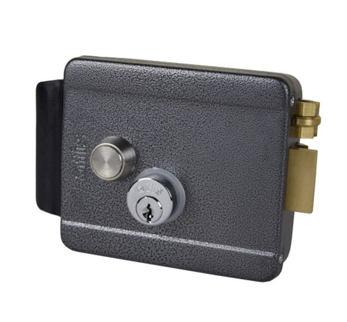Электромеханический замок ATIS Lock G для контроля доступа СЕРЫЙ для СКУД