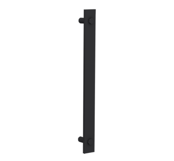 Mantion ROC Design Дверная ручка OS, 356x32x50 мм, черная матовая