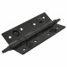 Петля дверная противосъемная мод.567 - 150x82x3 mm (2 подшипника) черная