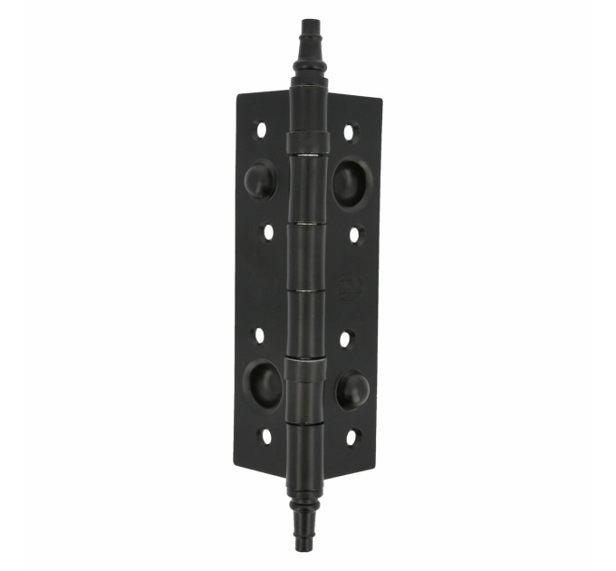 Петля дверная противосъемная мод.567 - 150x82x3 mm (2 подшипника) черная
