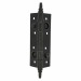 Петля дверная противосъемная мод.567 - 150x82x3 mm (2 подшипника) черная