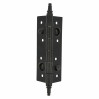 Петля дверная противосъемная мод.567 - 150x82x3 mm (2 подшипника) черная