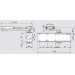 Доводчик дверной DORMA TS-Profil EN 2/3/4+5 BCA с противоветровым тормозом, темно-коричневый