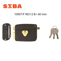 SIBA Замок накладной №12 - 120 мм B=60 мм реверсивный