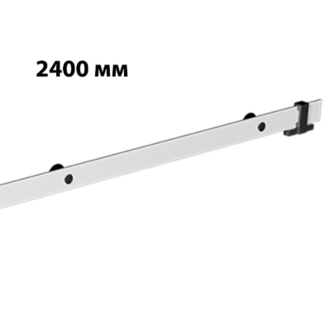 Mantion направляющая стальная d400 мм с 5 держателями, ROC Design, белая матовая