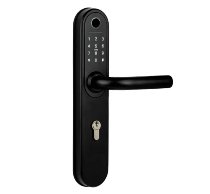 Умный замок SEVEN LOCK SL-7768BF (85мм) black (Без врезной части)