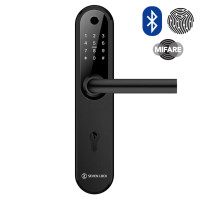 Умный замок SEVEN LOCK SL-7768BF (85мм) black (Без врезной части)