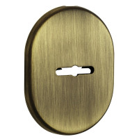 Щиток DISEC KT037 MATRIX OVAL Бронза_сатин BS Без шторки