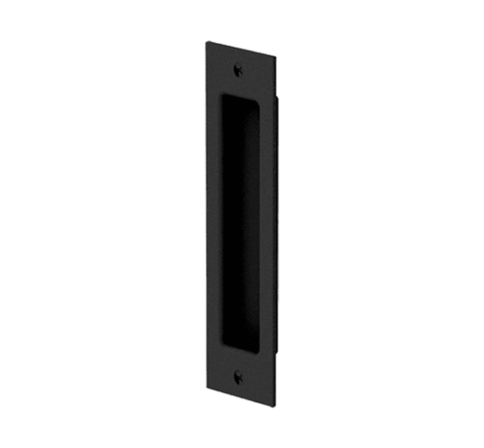 Mantion ROC Design Врезная дверная ручка SL, 200X53X16 мм, черная матовая