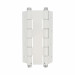 Петля маятниковая мод d3035 - 180x133x4 мм белая*