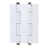 Петля маятниковая мод d3035 - 180x133x4 мм белая*