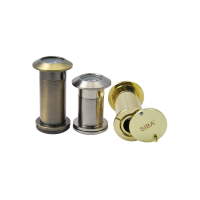Глазок дверной SIBA DW ?26 60-100 мм матовый никель SN