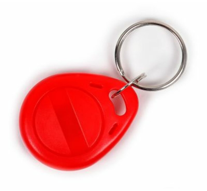 Ключ - таблетка RFID KEYFOB EM-Red RW (красная)