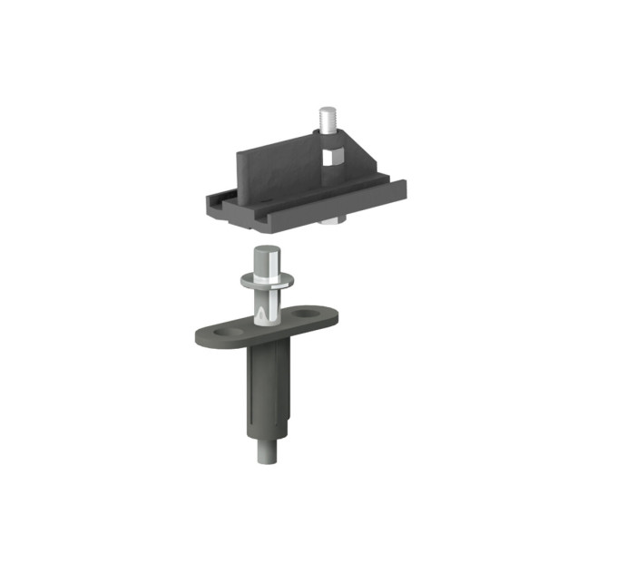 Valcomp Herkules PLUS HP2 d40 Комплект фурнитуры для деревянной двери-книги до d40кг, без направл.
