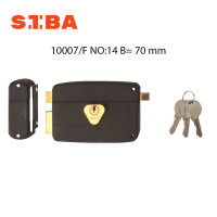 SIBA Замок накладной №14 - d40 мм B=70 мм реверсивный