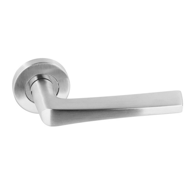 Ручка дверная SIBA ECO FULYA из нержавеющей стали на розетке SSR01 (22 22)