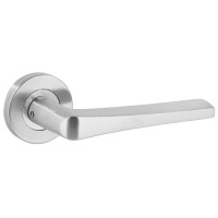 Ручка дверная SIBA ECO FULYA из нержавеющей стали на розетке SSR01 (22 22)