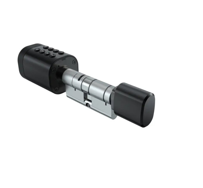 Умный замок (цилиндр) SEVEN LOCK SL-7774BF silver