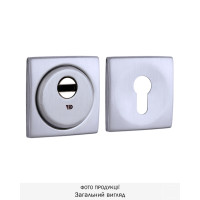 Протектор DISEC SFERIC_KUBO BD16 DIN SQUAREd25мм Хром_мат 3класс T Комплект