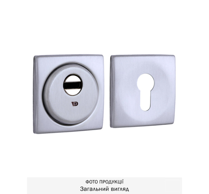 Протектор DISEC SFERIC_KUBO BD16 DIN SQUAREd25мм Хром_мат 3класс T Комплект