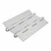 Петля маятниковая мод d3035 - 180x133x4 mm матовый хром*