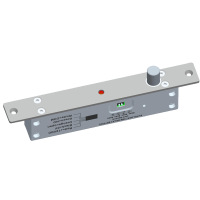 YLI Ригельный замок YB-500A(LED) NO (без питания открыт) врезной для СКУД. Размеры 192d25x37мм.