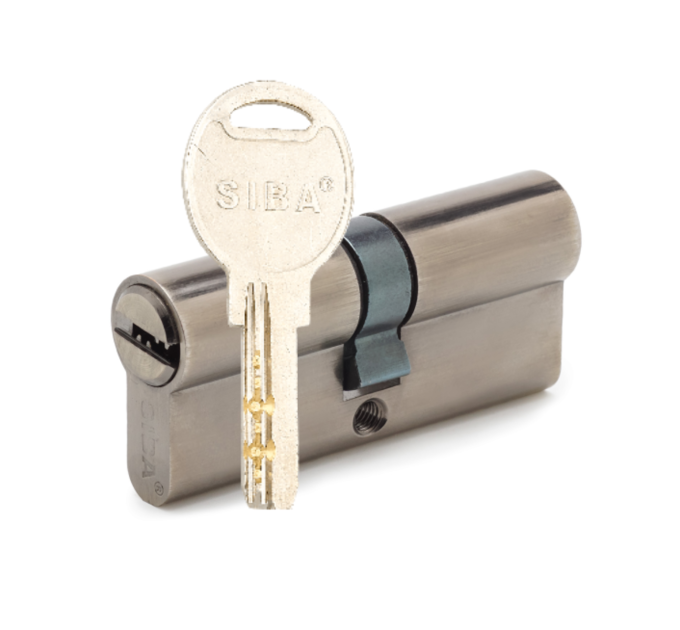 Цилиндр SIBA 60 мм d30 d30) кл-кл 5 кл. античная бронза 12160/BABZ ZAMAK (10)