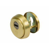 Броненакладка цилиндра мод.31/33 - ?65 mm матовая латунь