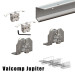 Valcomp JUPITER JU01 Комплект фурнитуры для одной деревянной двери до d30 кг, без направляющей