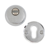 SIBA Броненакладка накладная d400 полированный хром СP NEW
