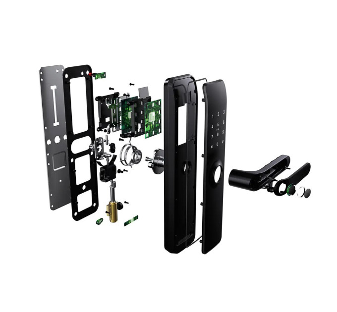Умный замок SEVEN LOCK SL-7767BF black (Без врезной части)