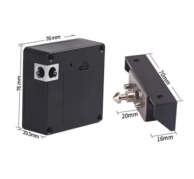 Мебельный замок RFID SEVEN LOCK SL-7733B Bluetooth