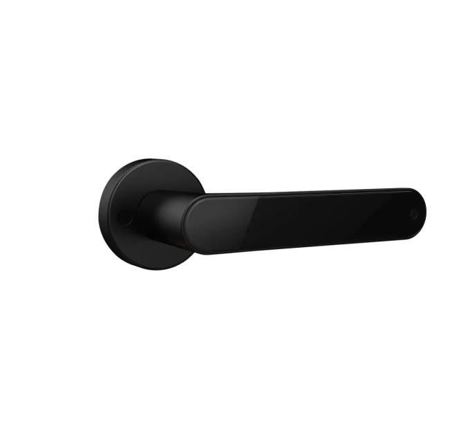 Умный замок SEVEN LOCK SL-7739BF черный, на круглой розетке