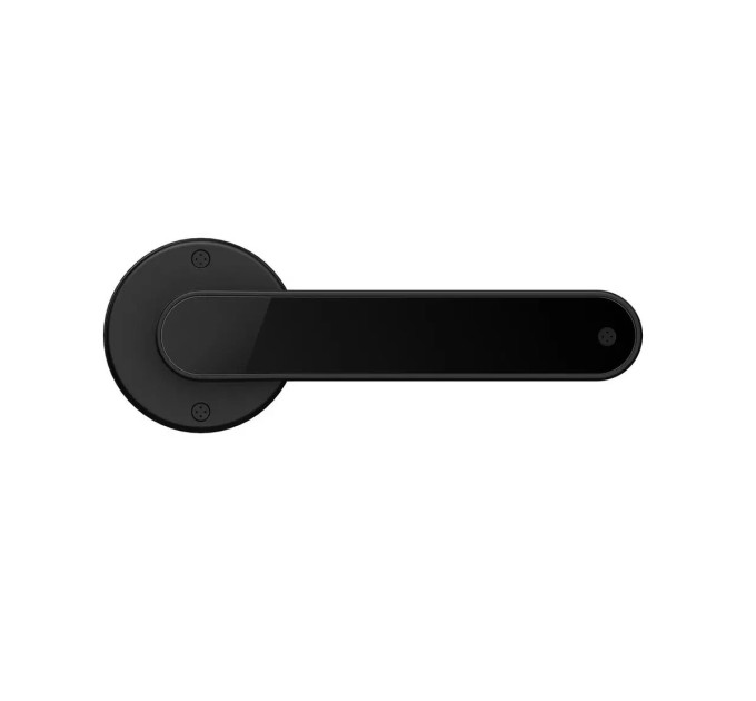 Умный замок SEVEN LOCK SL-7739BF черный, на круглой розетке