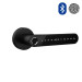 Умный замок SEVEN LOCK SL-7739BF черный, на круглой розетке