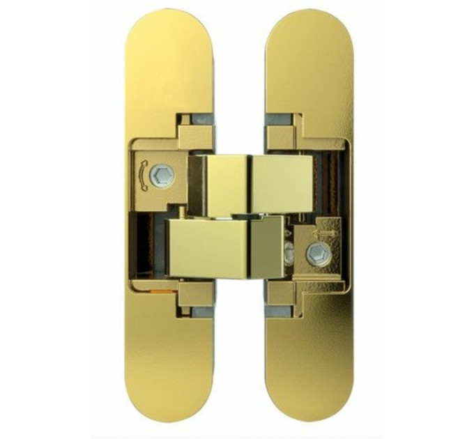 Anselmi AN d40 3D Петля скрытый 24х110 мм (20 кг), полированная латунь - 37