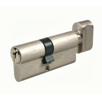 Цилиндр SIBA 60 мм d30 d30Т) кл-эт 5 кл. матовый никель 12160/CTS