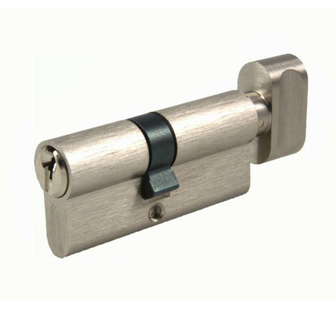 Цилиндр SIBA 60 мм d30 d30Т) кл-эт 5 кл. матовый никель 12160/CTS