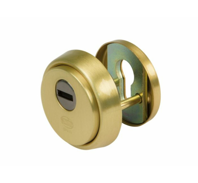 Броненакладка цилиндра мод d30 - ?65 mm (литое кольцо) антик