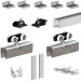 Valcomp Herkules GLASS HG20 Комплект раздвижной системы для стеклянных дверей до 1 d40 мм/100 кг