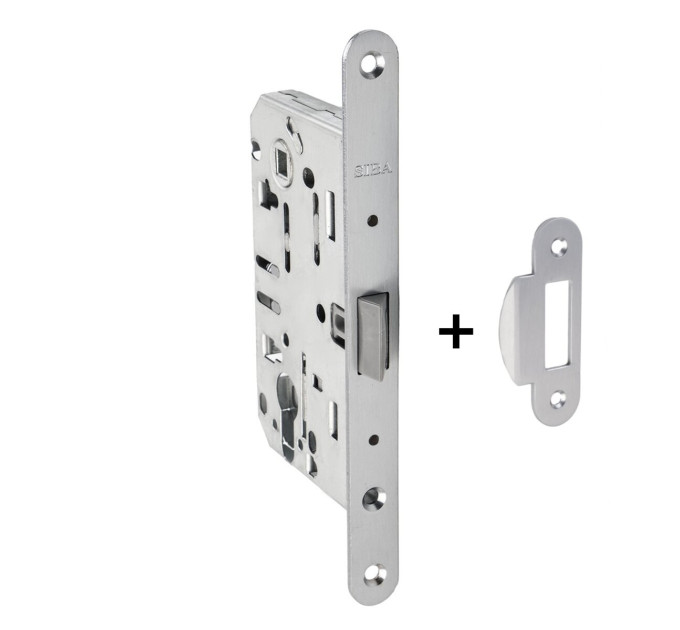 SIBA Механизм бесшумный PZ SB8550 (Evolution), матовый хром MSC+SP4