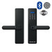 Умный замок SEVEN LOCK SL-7 d40BF ЧЕРНЫЙ (Врезная часть 5050)