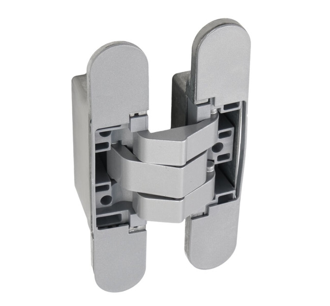 Anselmi AN 142 3D Петля скрытый 27х144 мм (20 кг), матовый хром - 14