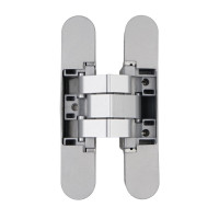 Anselmi AN 142 3D Петля скрытый 27х144 мм (20 кг), матовый хром - 14