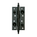Петля дверная противосъемная мод.561 - 150x82x3 mm черная