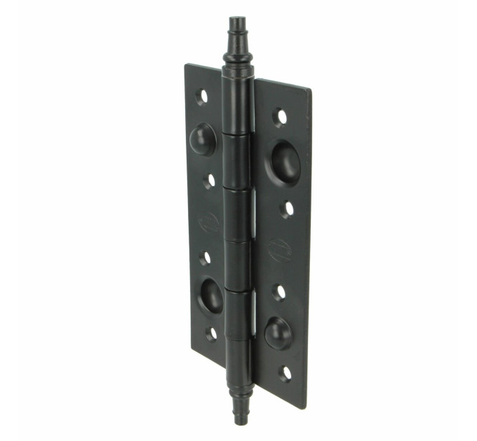 Петля дверная противосъемная мод.561 - 150x82x3 mm черная